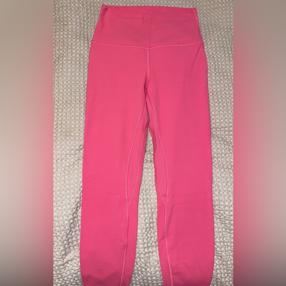 Lululemon Align Pant 25” Size 6 Guava Pink - Picture 1 of 5